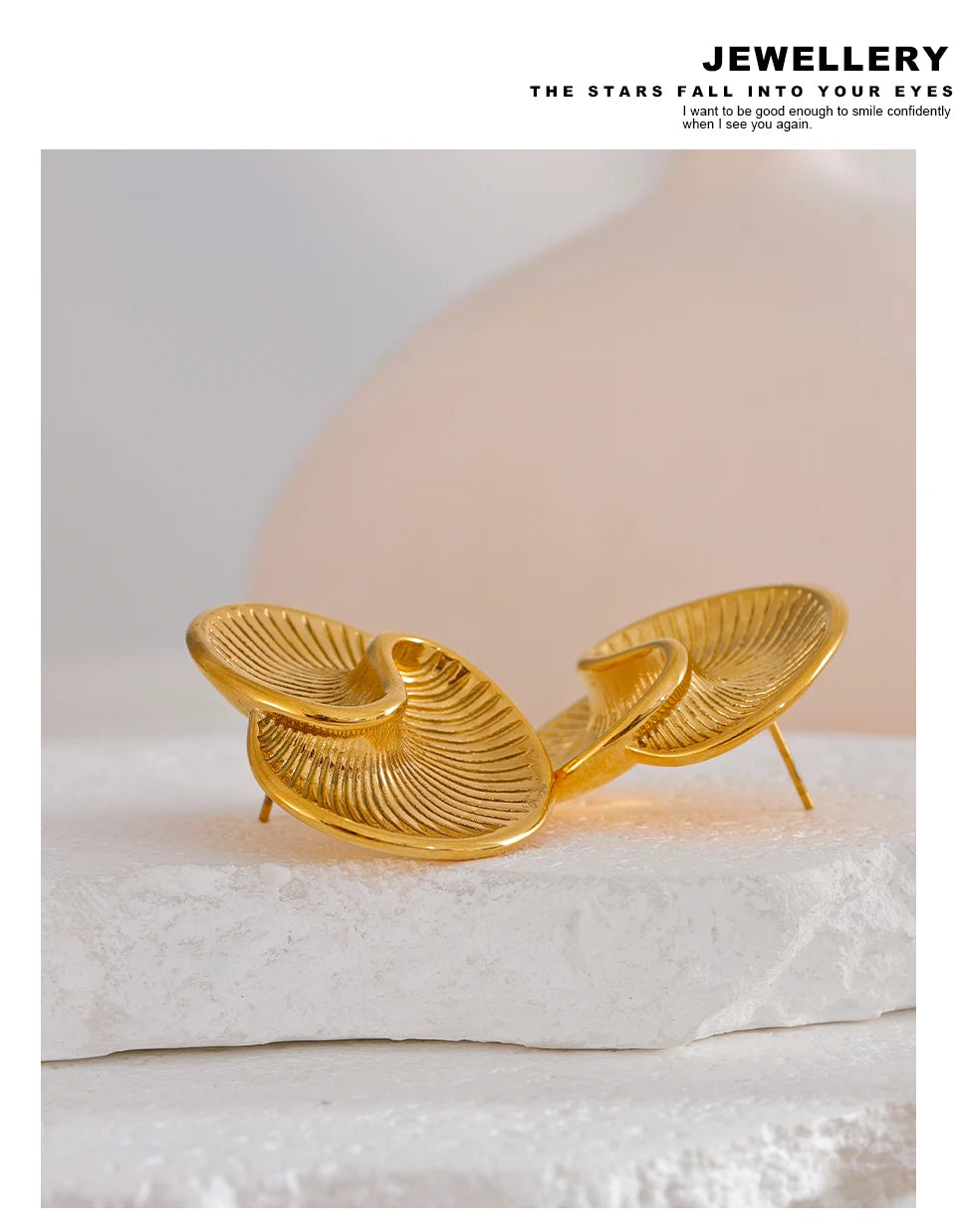 Shell-Inspired Spiral Studs