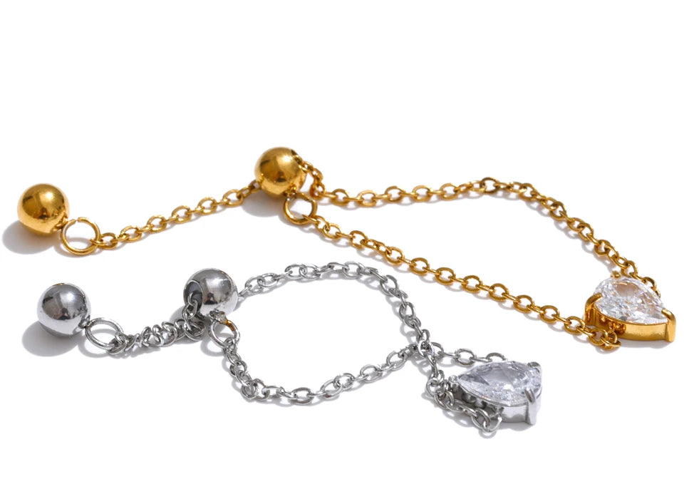 Adjustable Crystal Bracelet