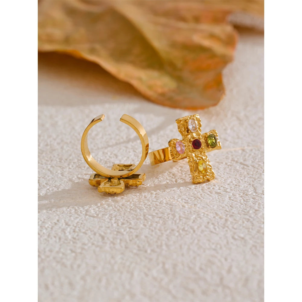 Vintage Cross Ring