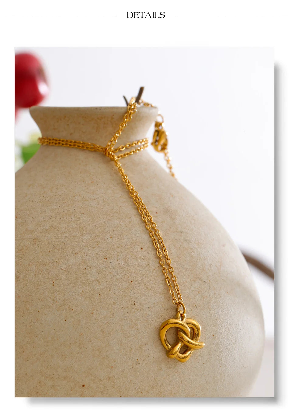Amor Knot Necklace