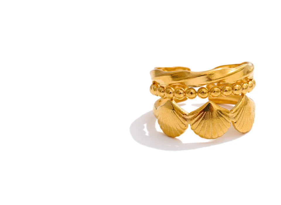 Layered Summer Ring Set