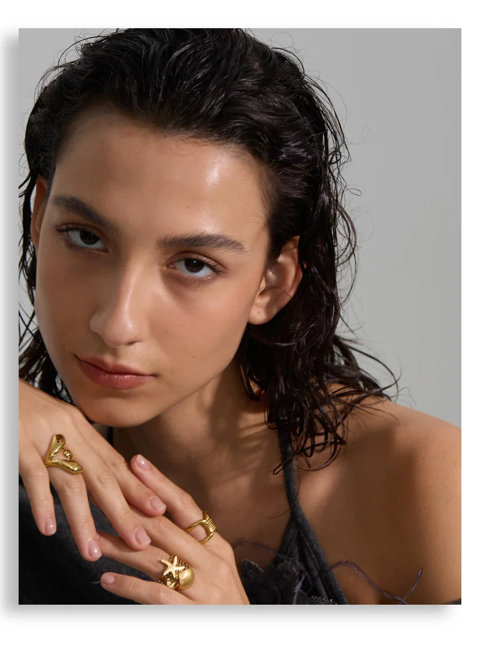 Starfish Statement Ring