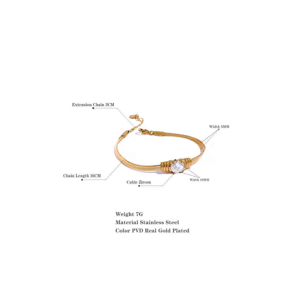 Golden Orbit Bracelet