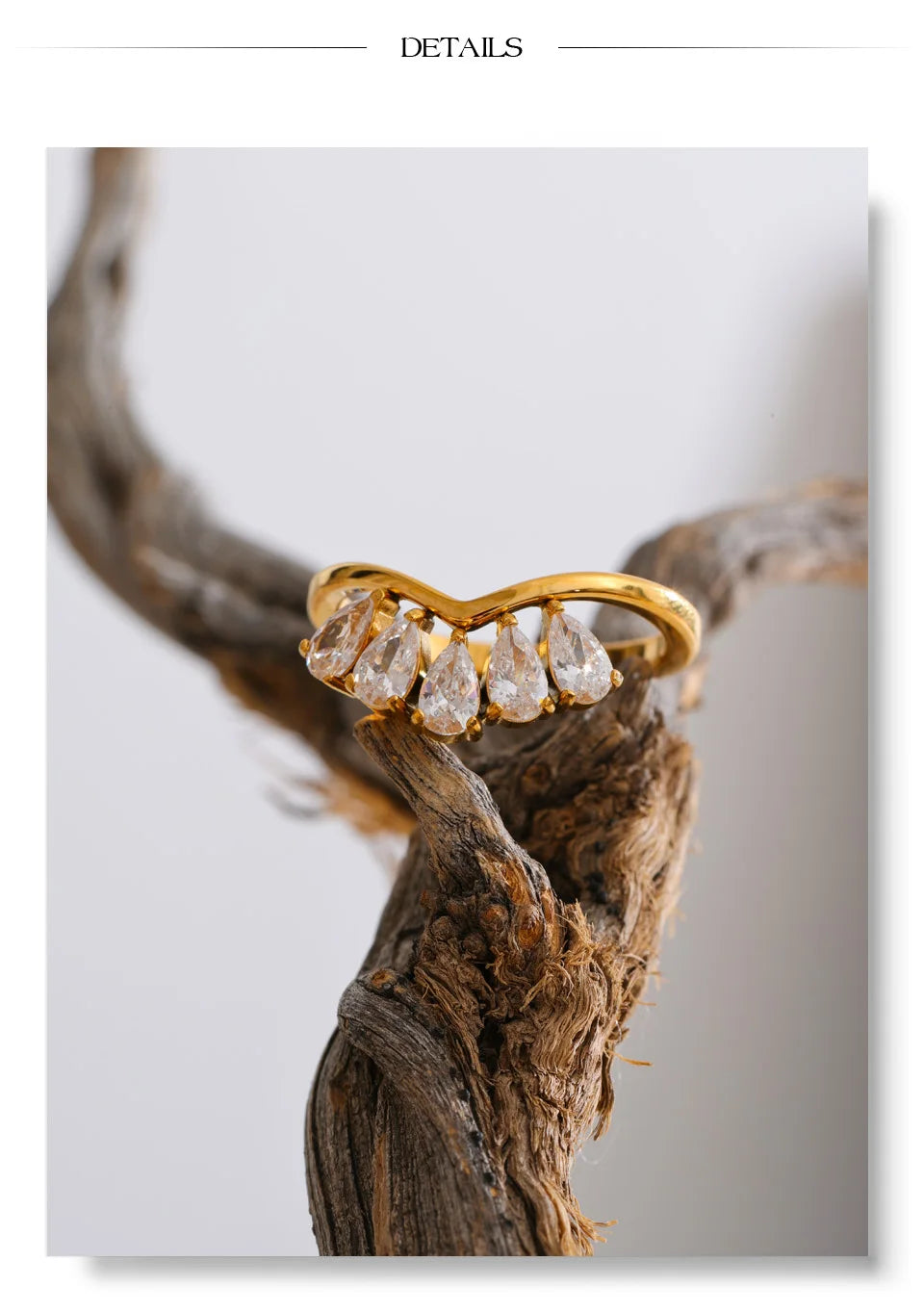 Crown Crystal Ring