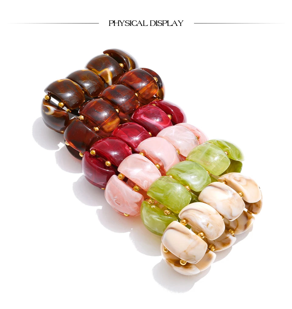 Multicolor Beaded Bracelet Set