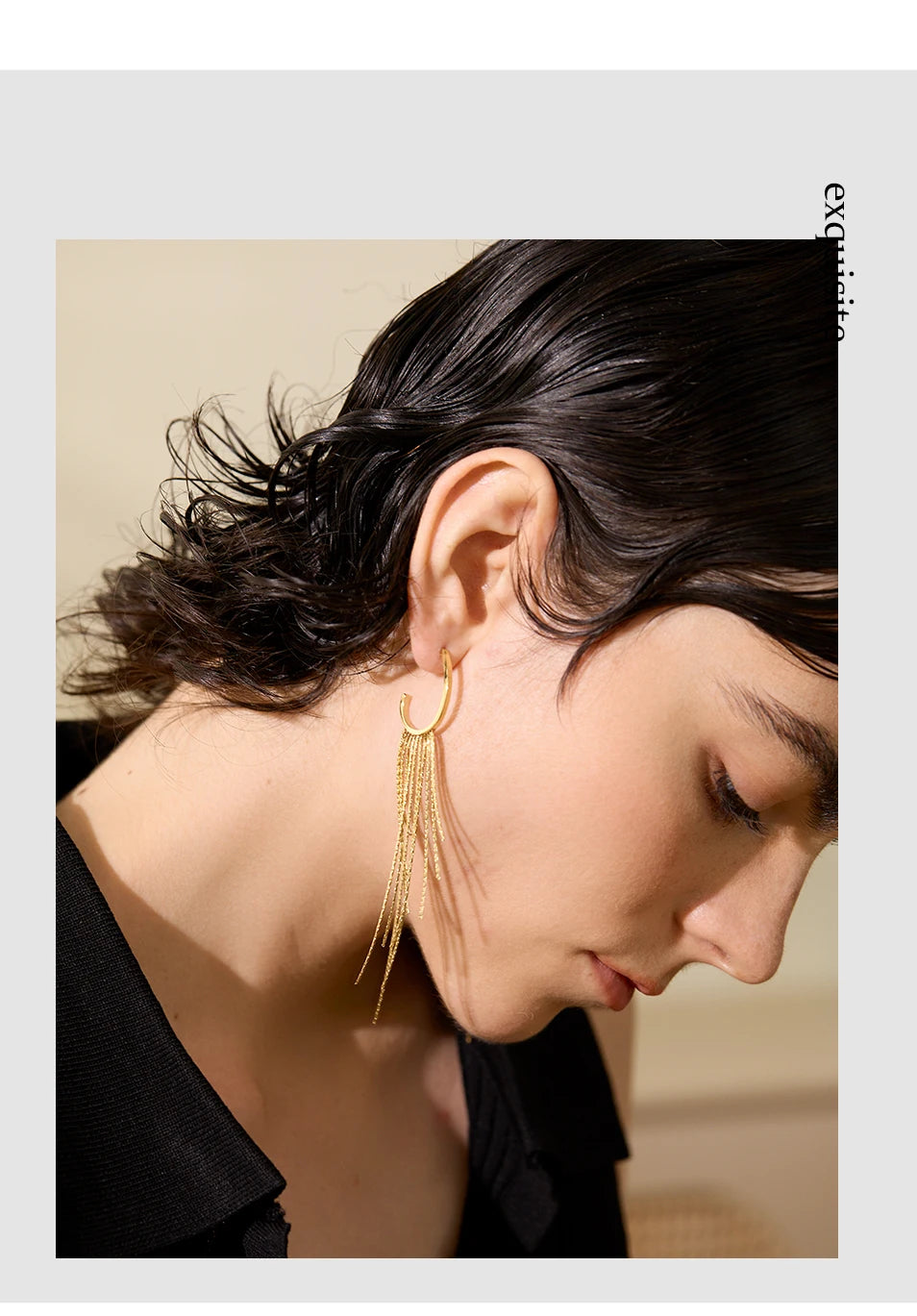 Cascade Chain Earrings