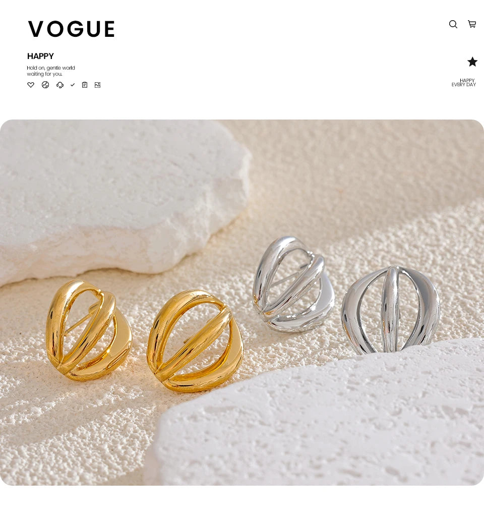 Architectural Oval Hoops