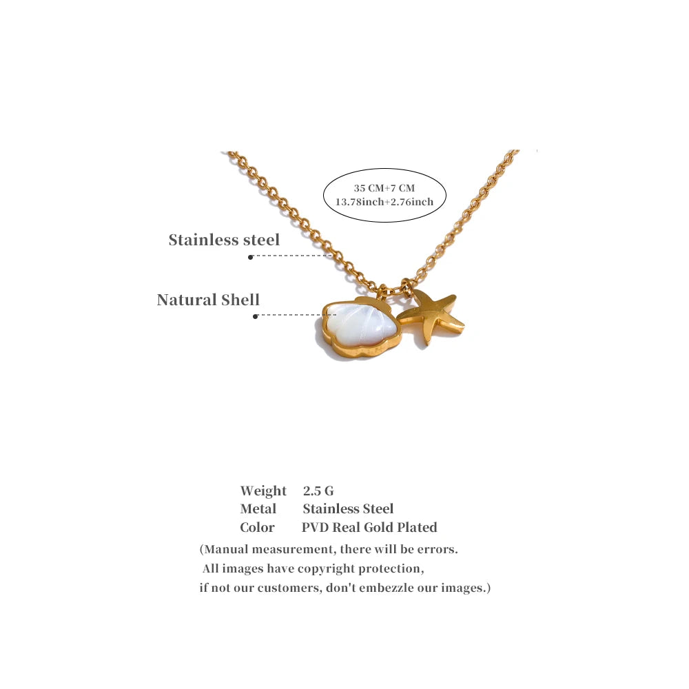 Seashell Grace Necklace