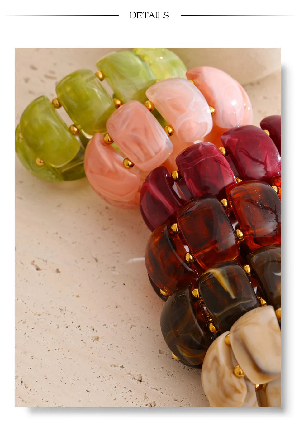 Multicolor Beaded Bracelet Set