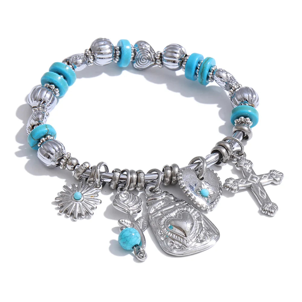 Ocean Blessing Charm Bracelet
