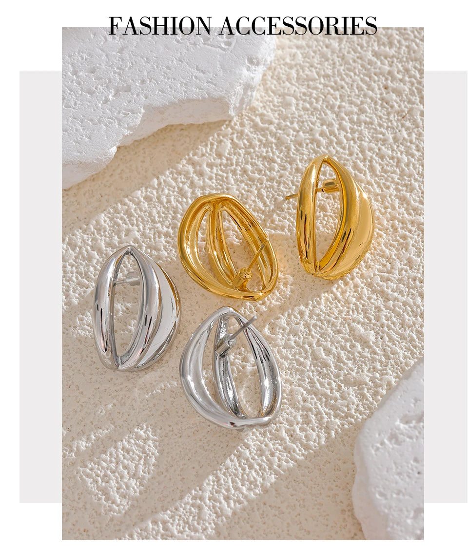 Architectural Oval Hoops