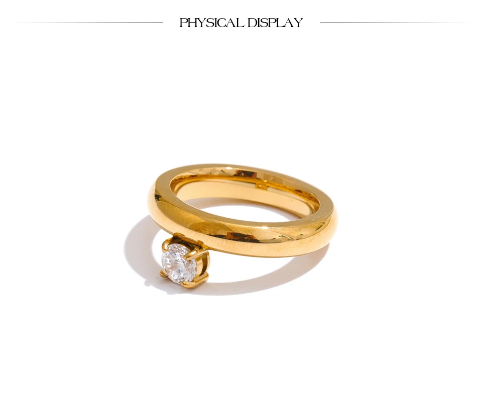 Classic Solitaire Ring