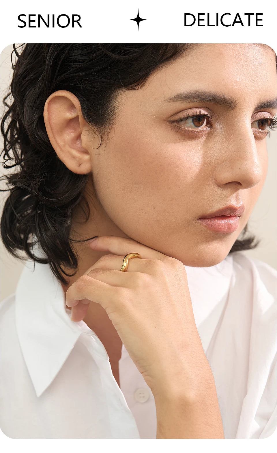 Organic Wave Ring