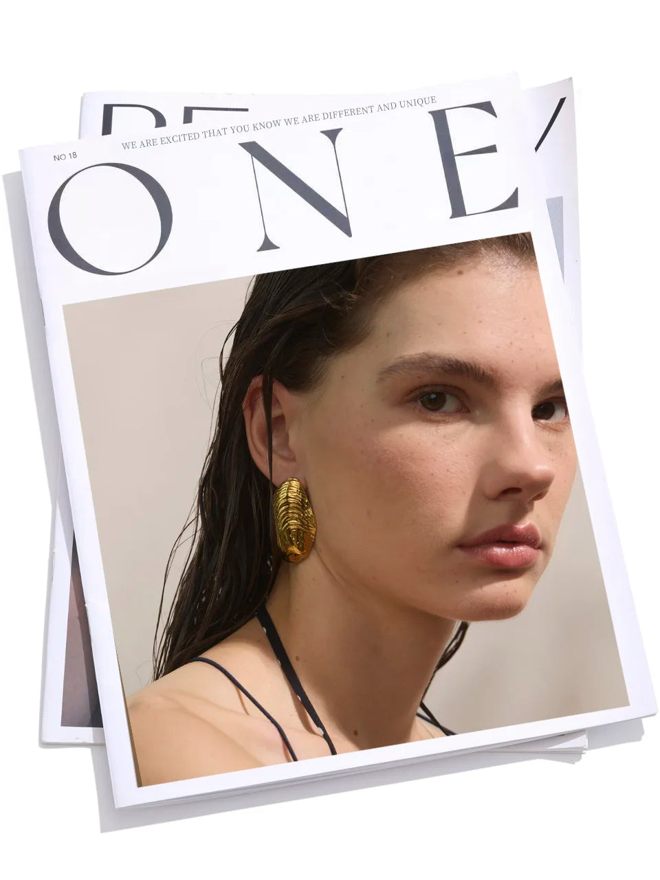 Golden Shell Studs
