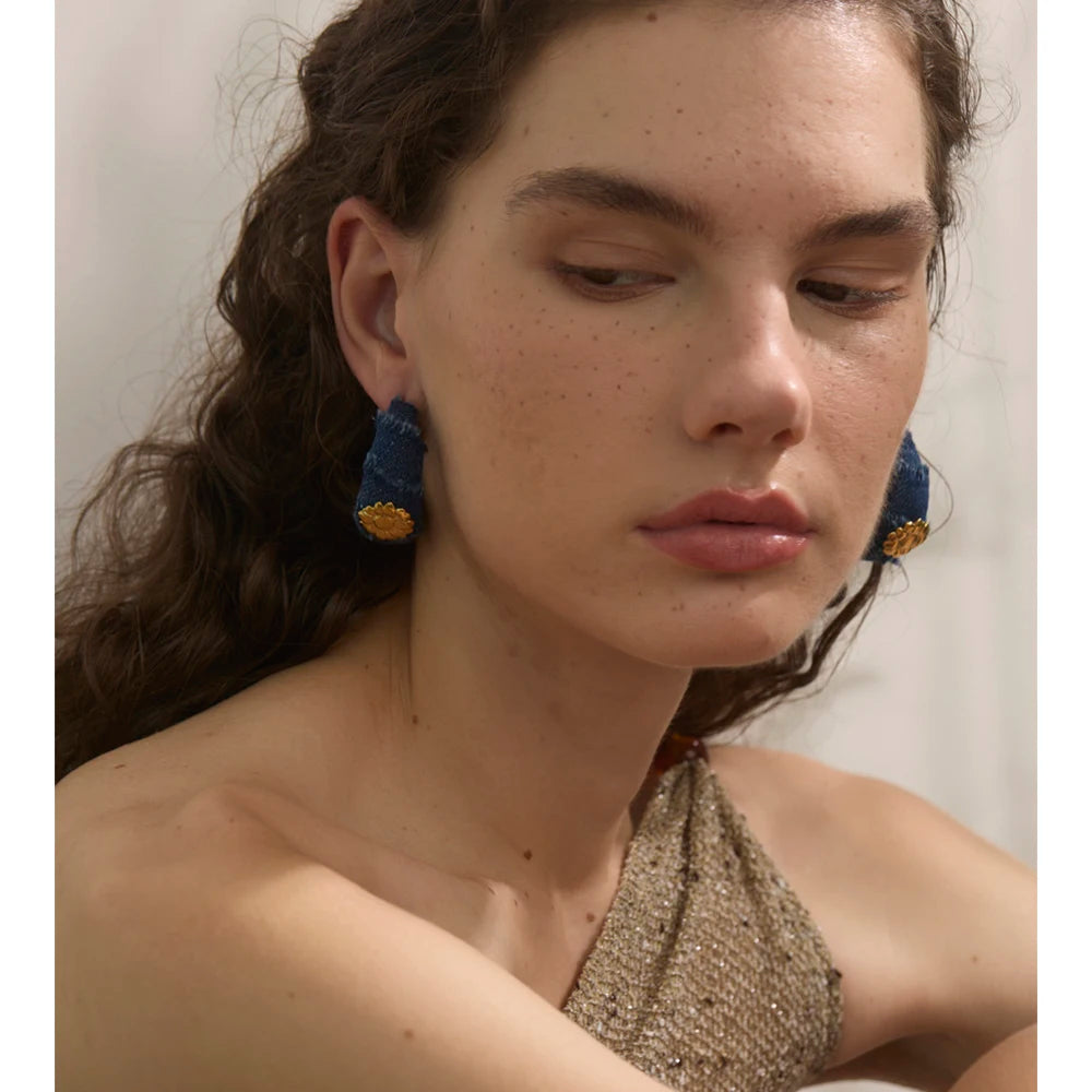 Jeans Earrings
