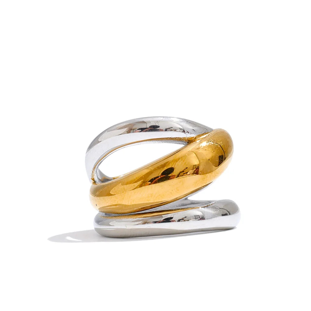 Dual-Tone Sculpt Ring