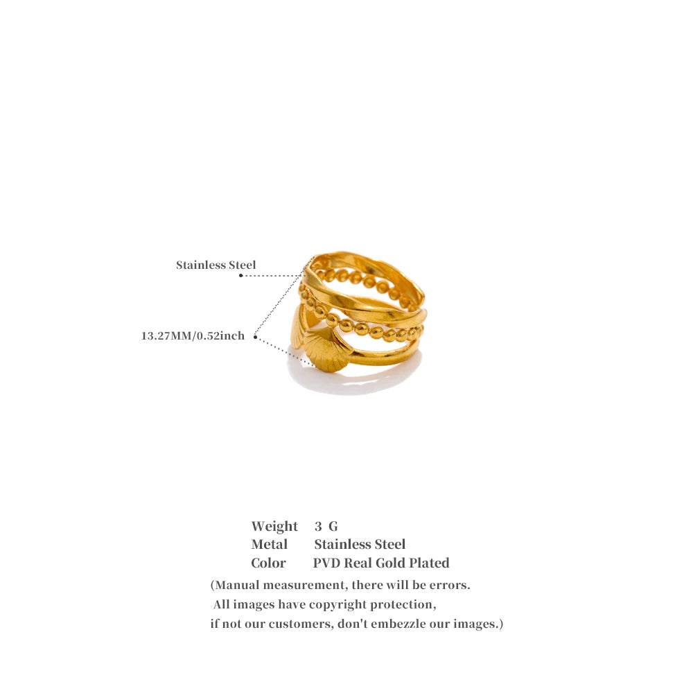 Layered Summer Ring Set