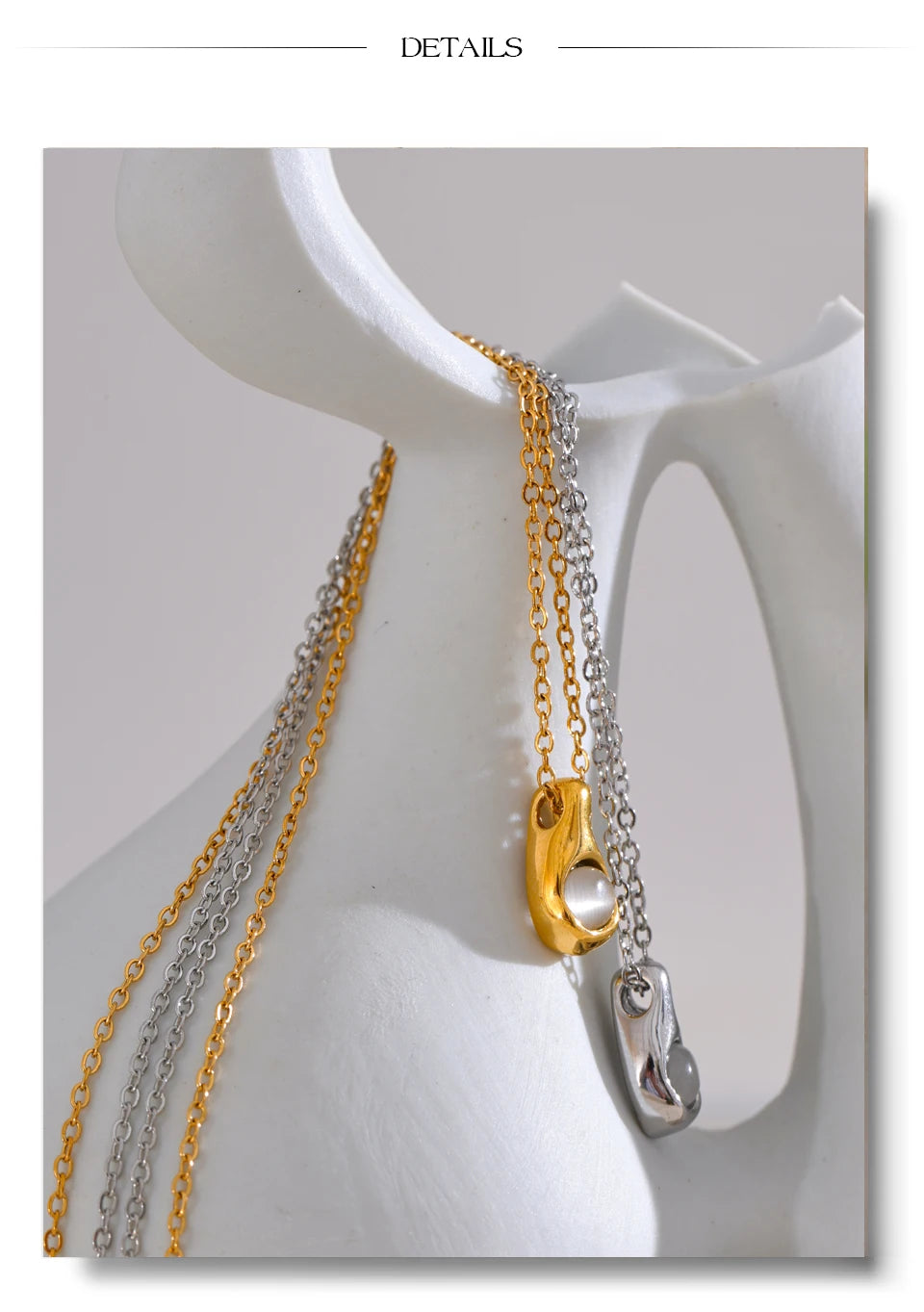 Drop Pearl Necklace