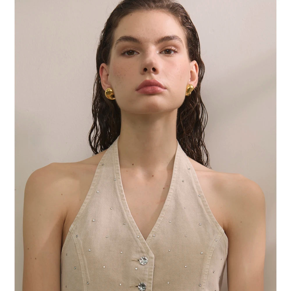 Timeless Gold-Plated Studs