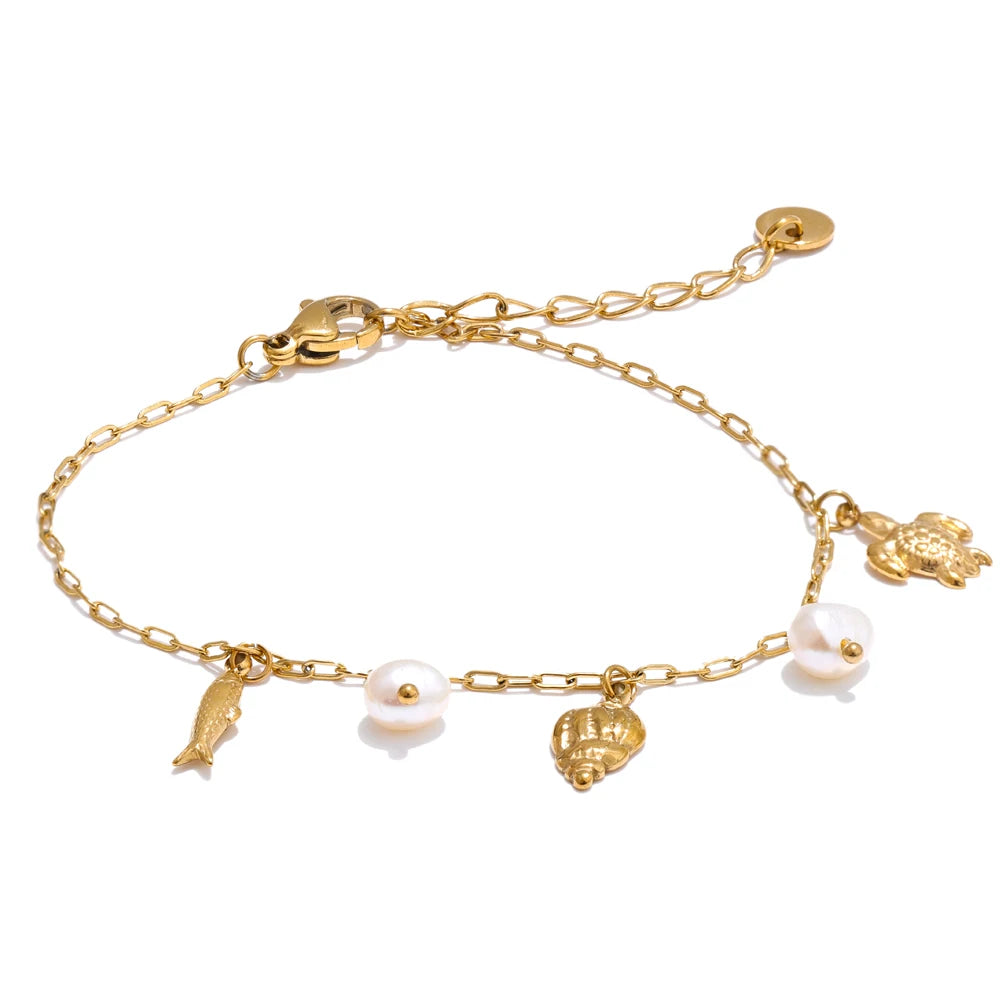 Beach Charm Bracelet
