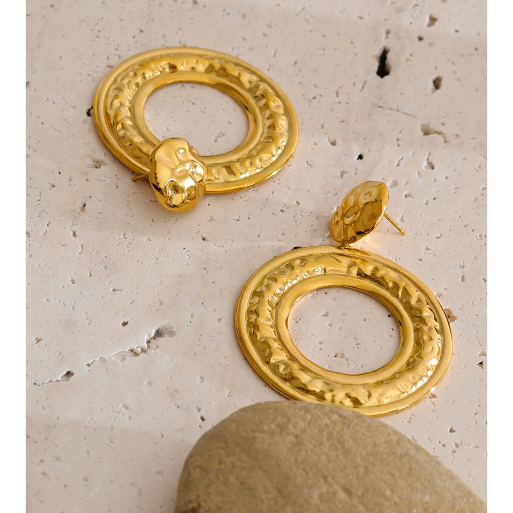 Vintage Circle Earrings