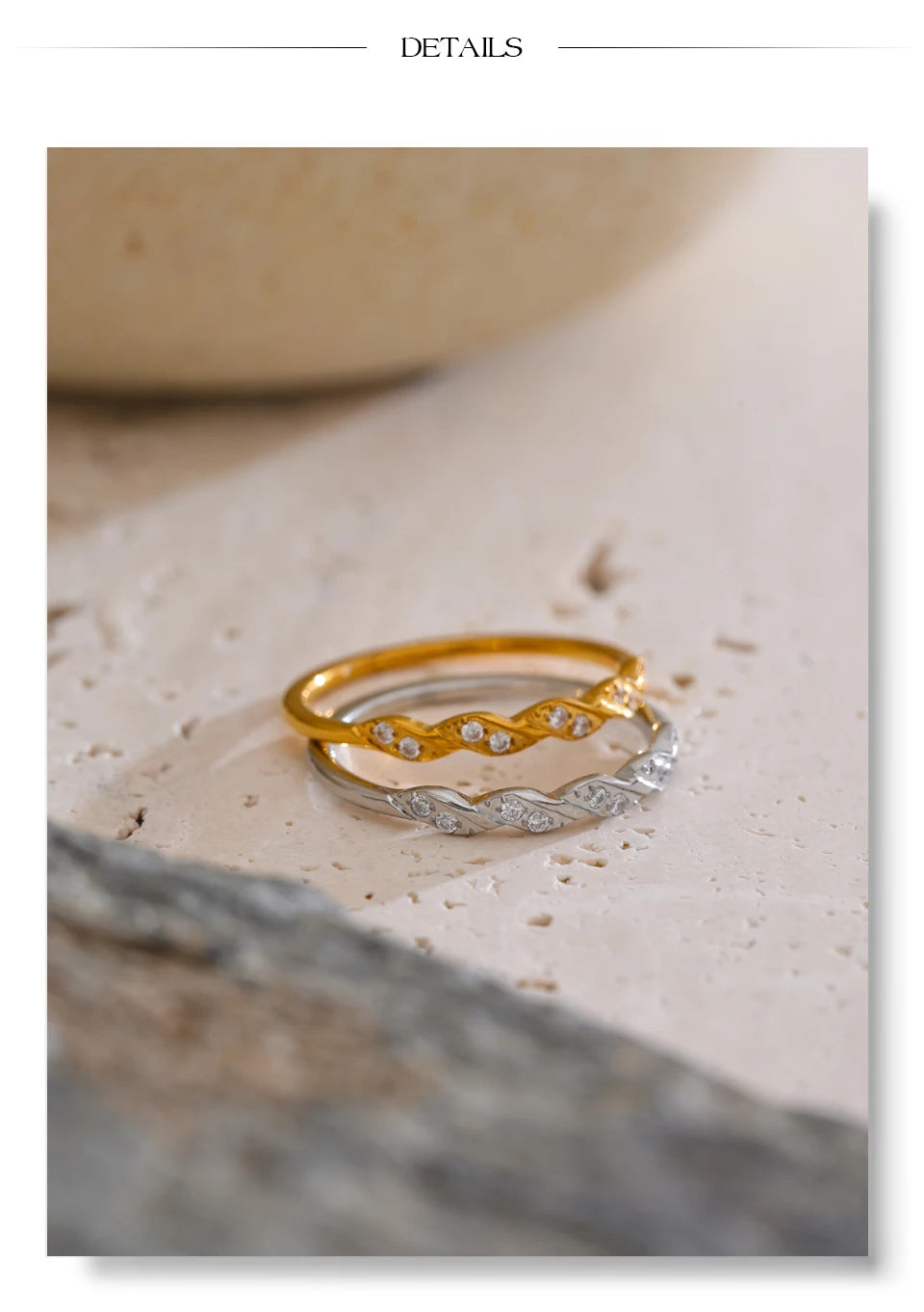 Braided Gold Band Ring