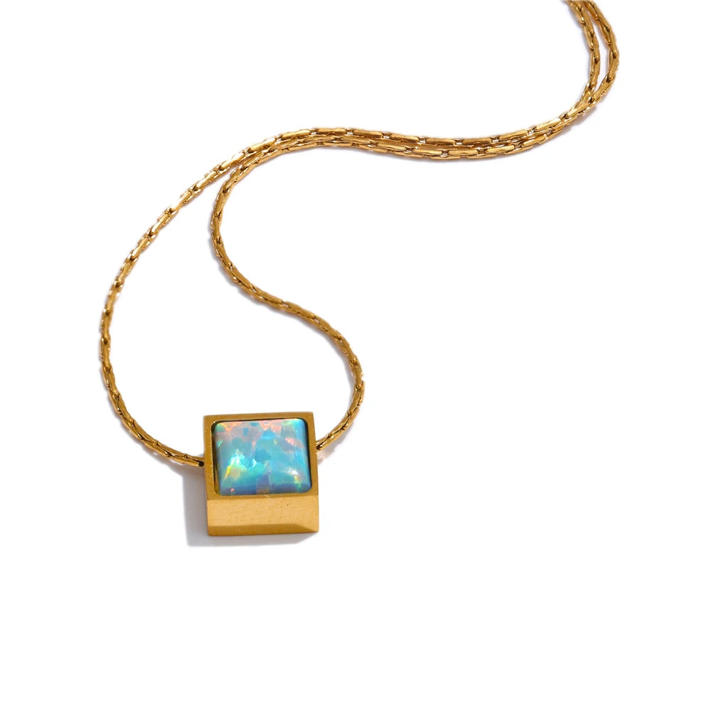 Turquoise Glow Pendant