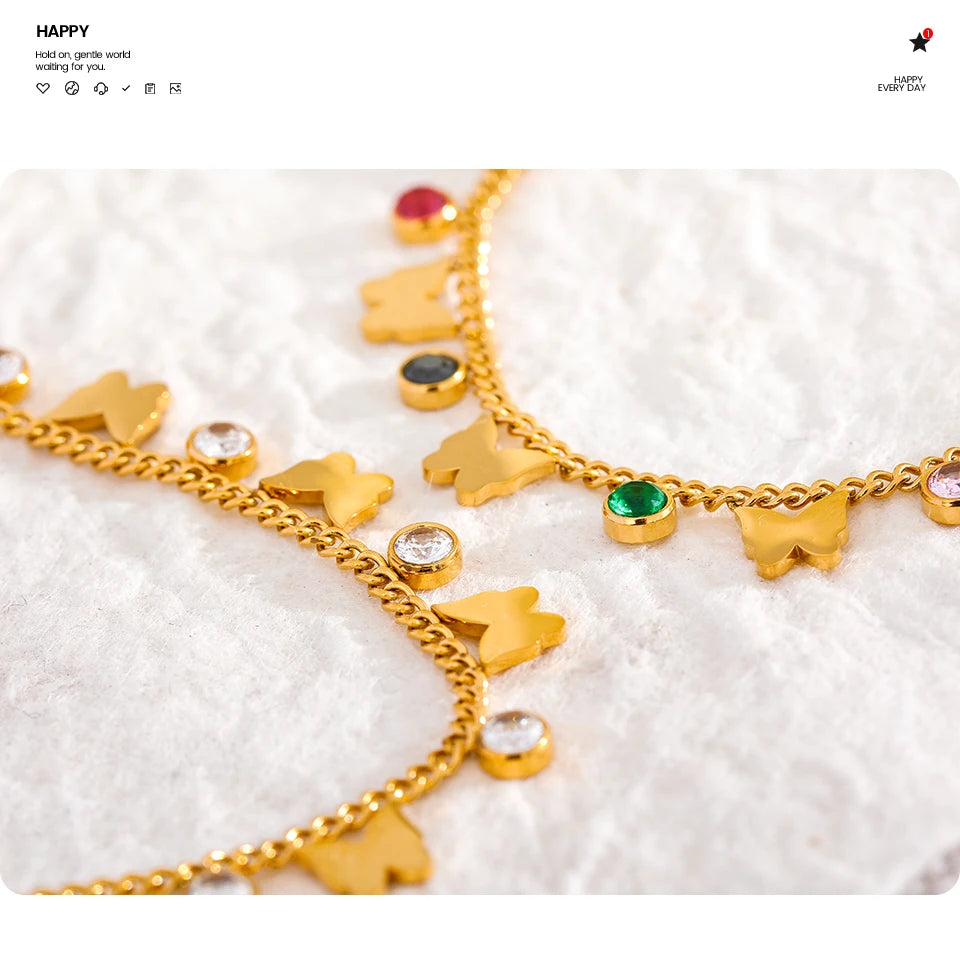 Color Charm Bracelet