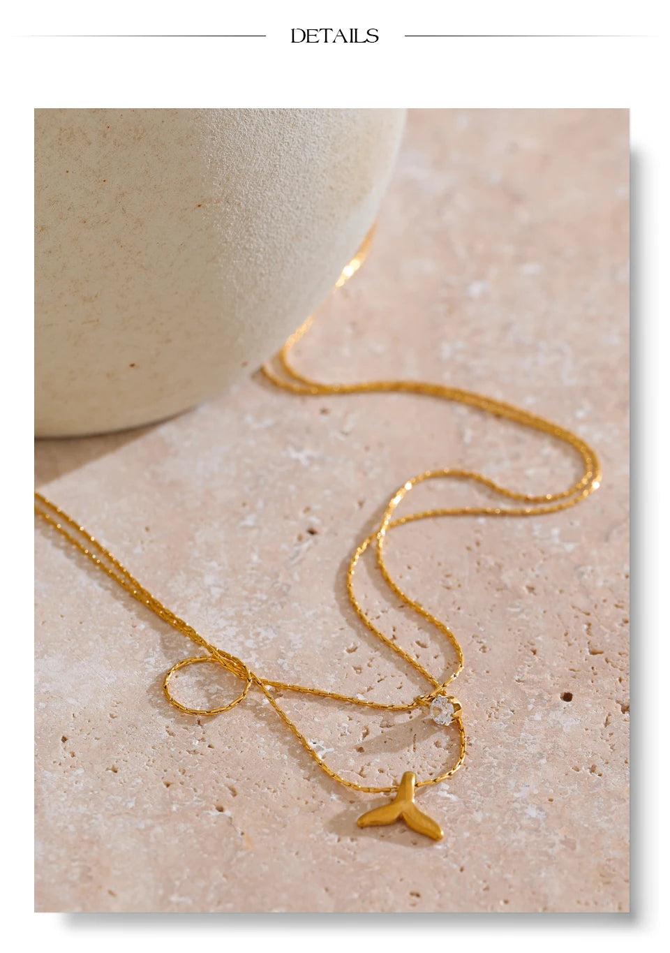 Twin Layer Starfish Necklace