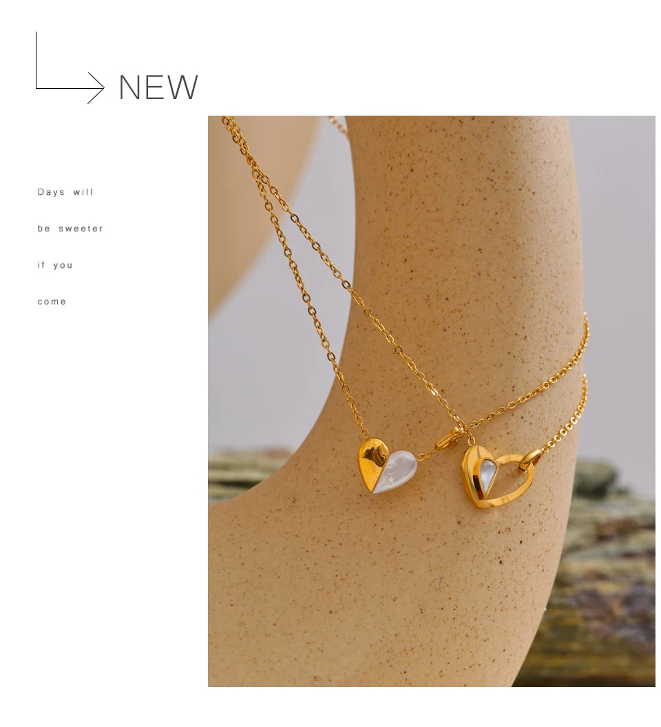 Heart Duo Necklace