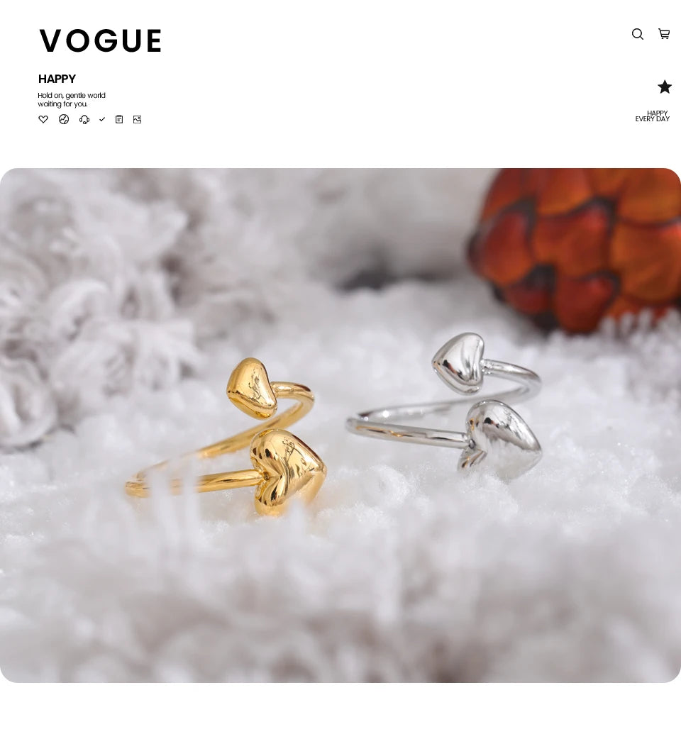 Sculpted Heart Ring