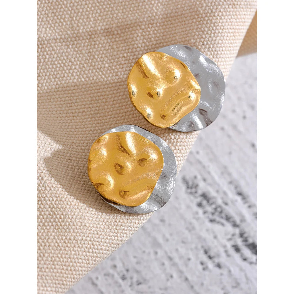 Organic Double Earrings