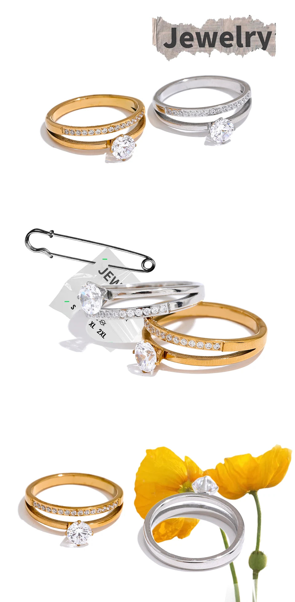 Eternal Shine Solitaire Ring