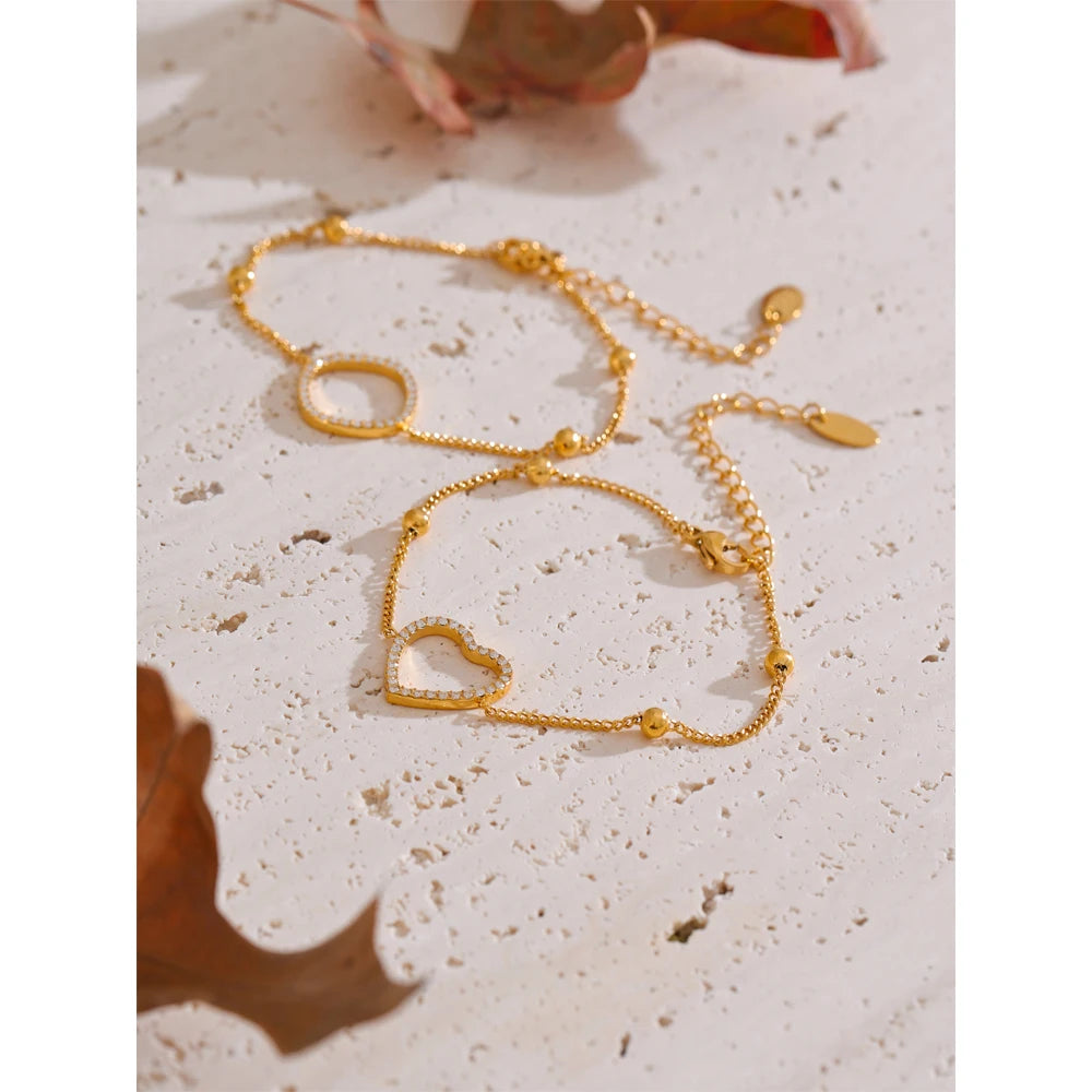 Twin Hearts Bracelet