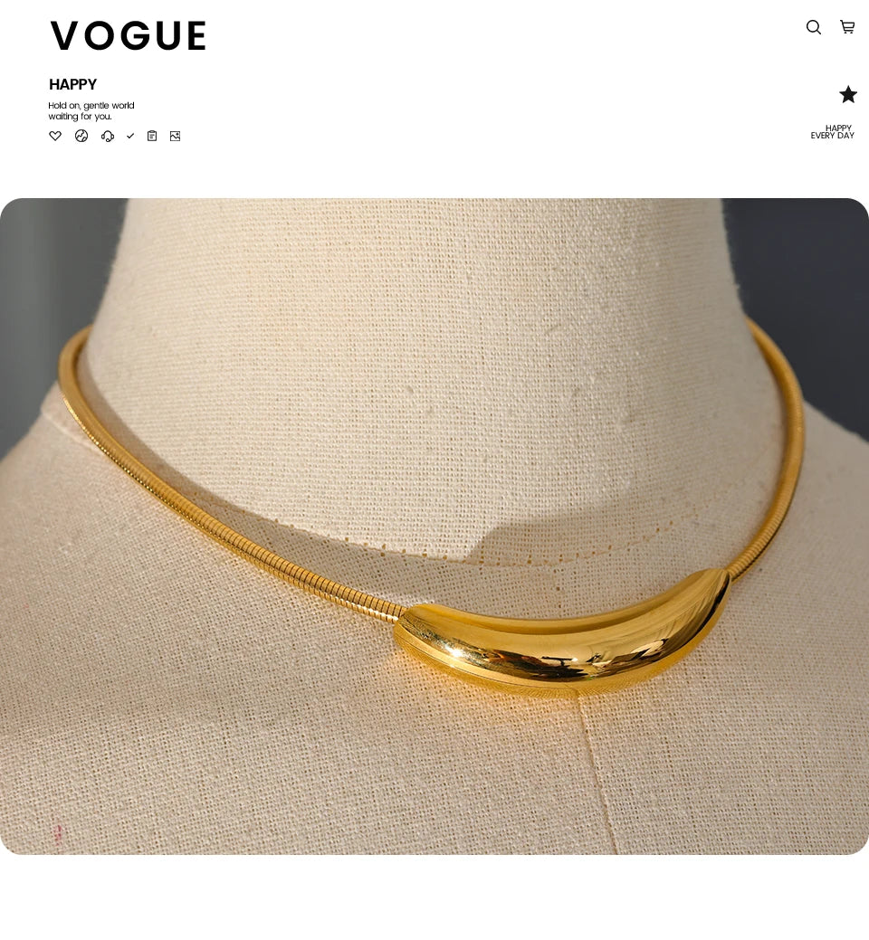 Golden Halo Choker