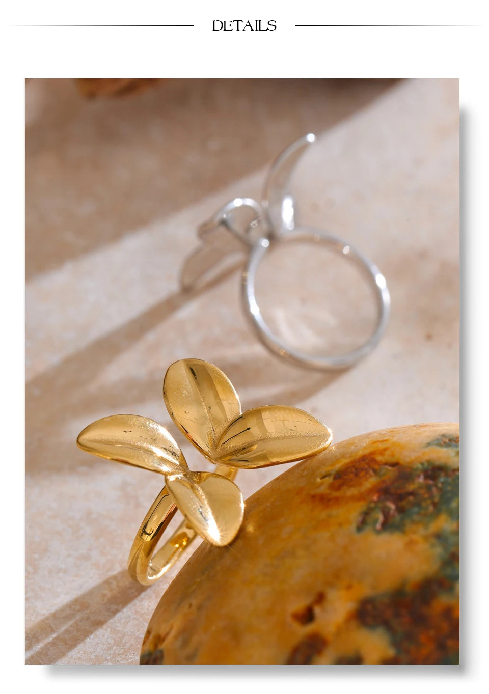 Golden Butterfly Ring