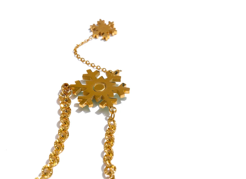 Christmas Snowflake Necklace