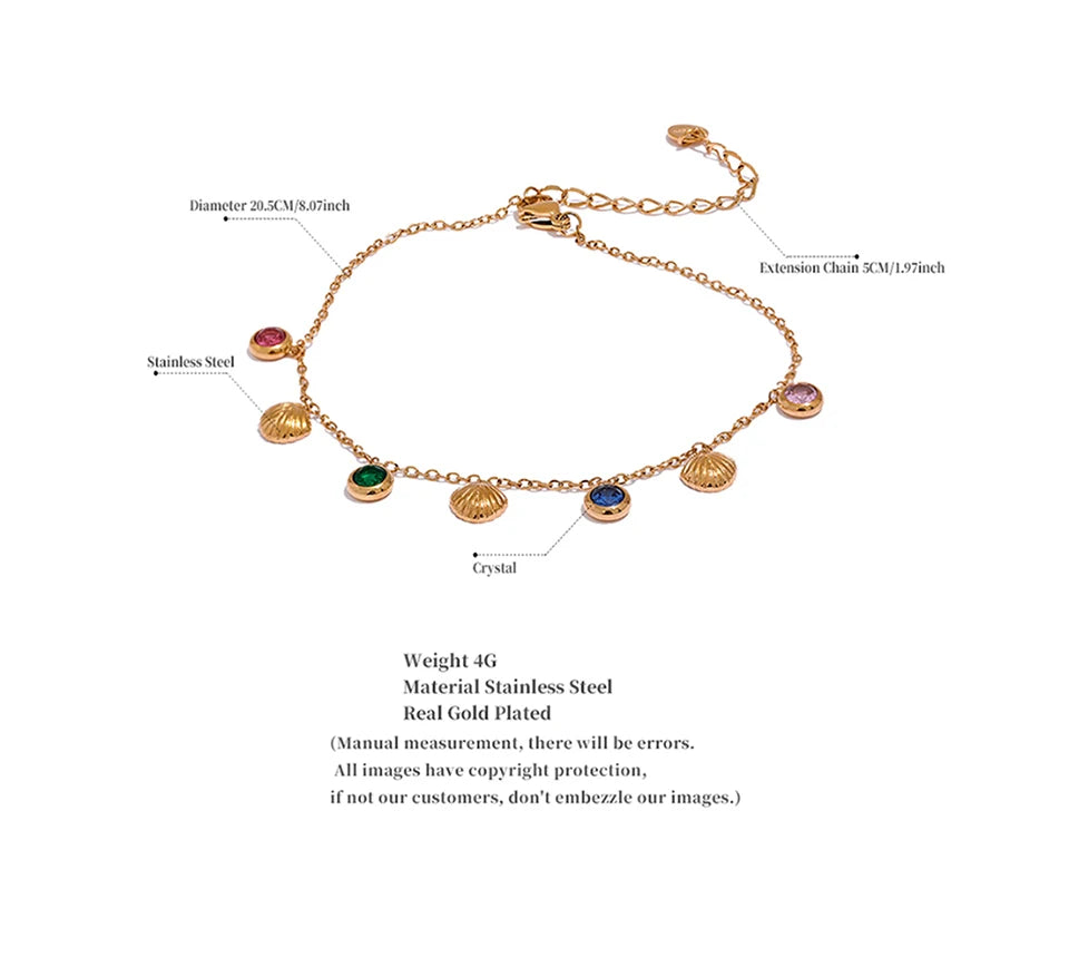 Color Charm Anklet/Bracelet