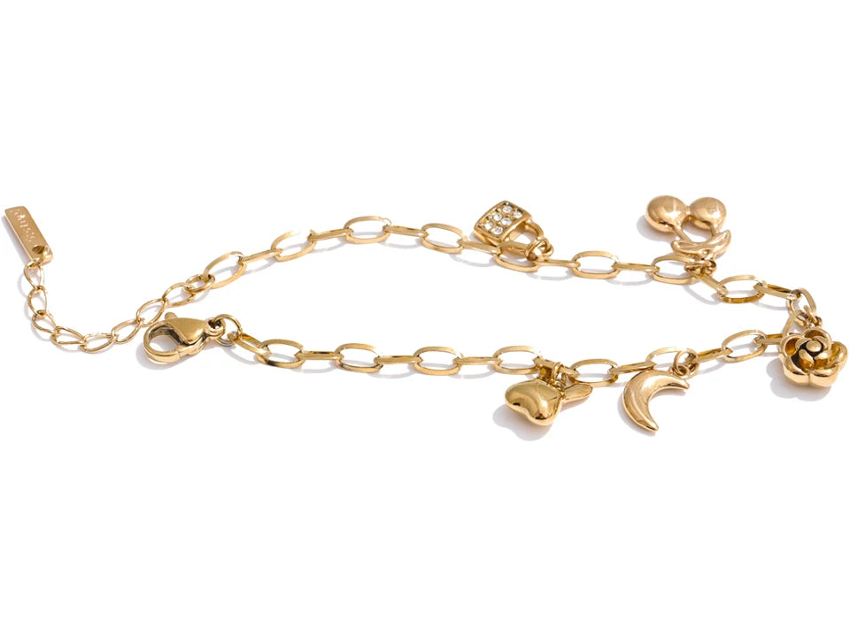 Charm Drop Bracelet