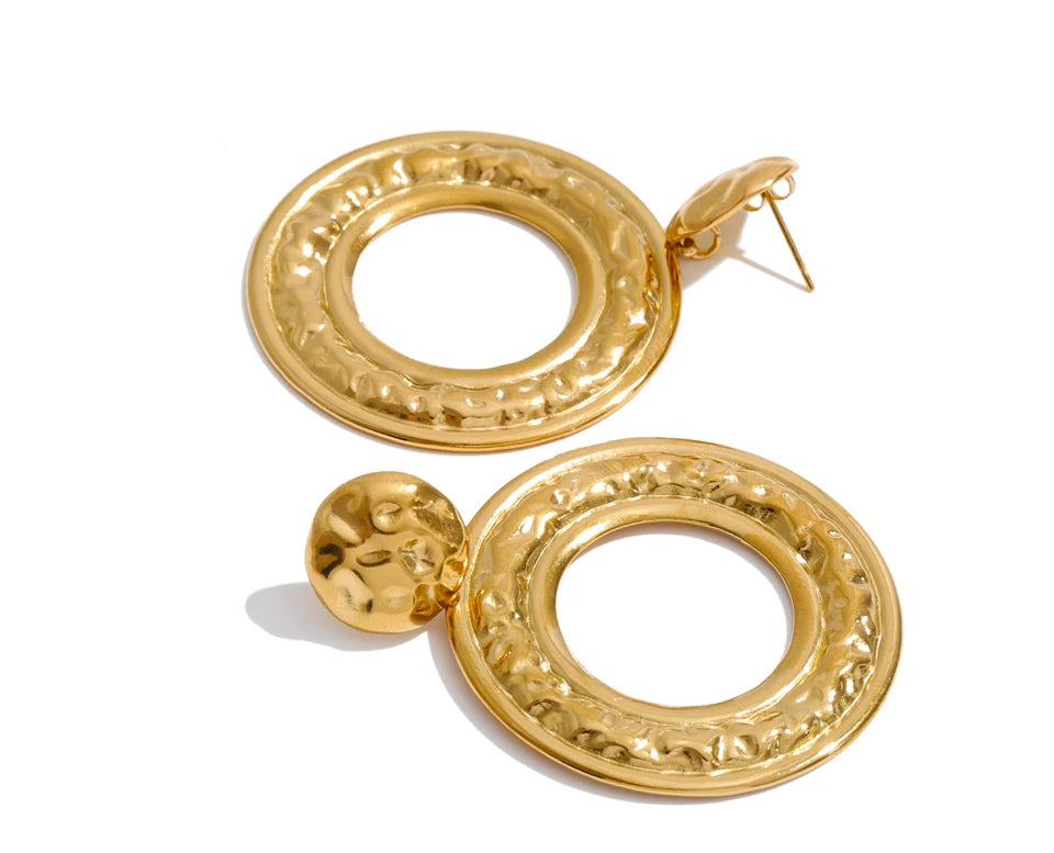 Vintage Circle Earrings