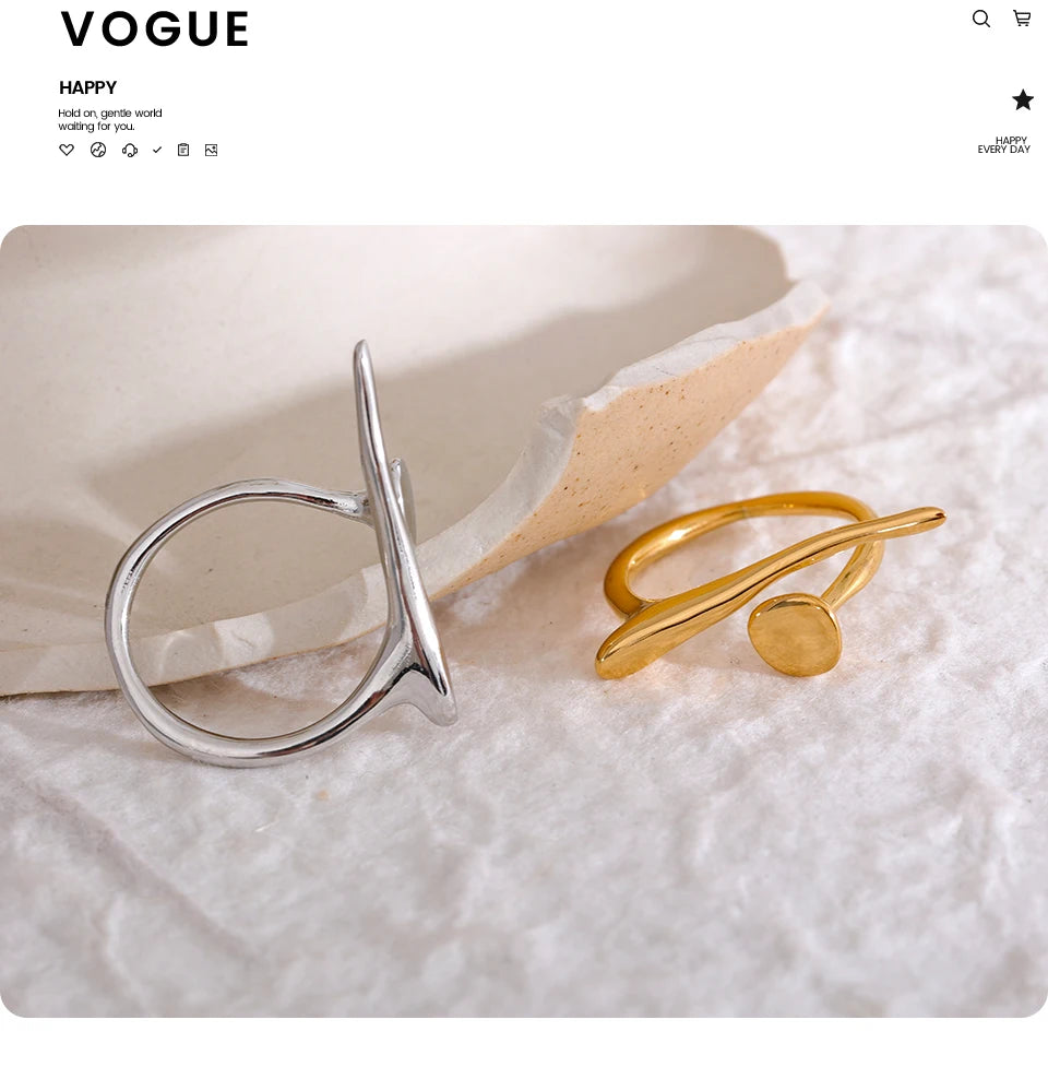Modern Wrap Ring