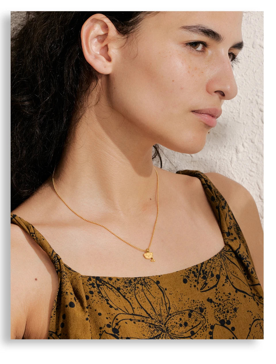 Smiley Charm Necklace