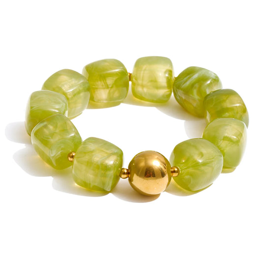 Lime Glow Bracelet