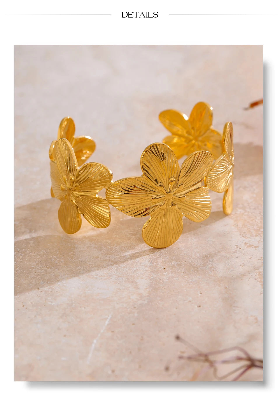 Floral Garden Cuff