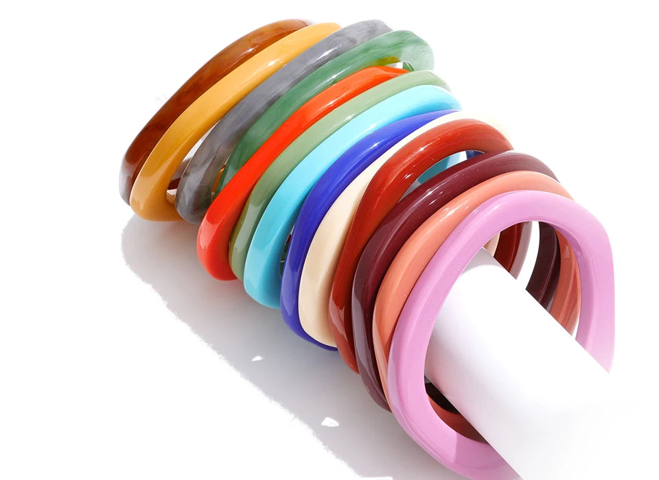 Color Pop Resin Bangle