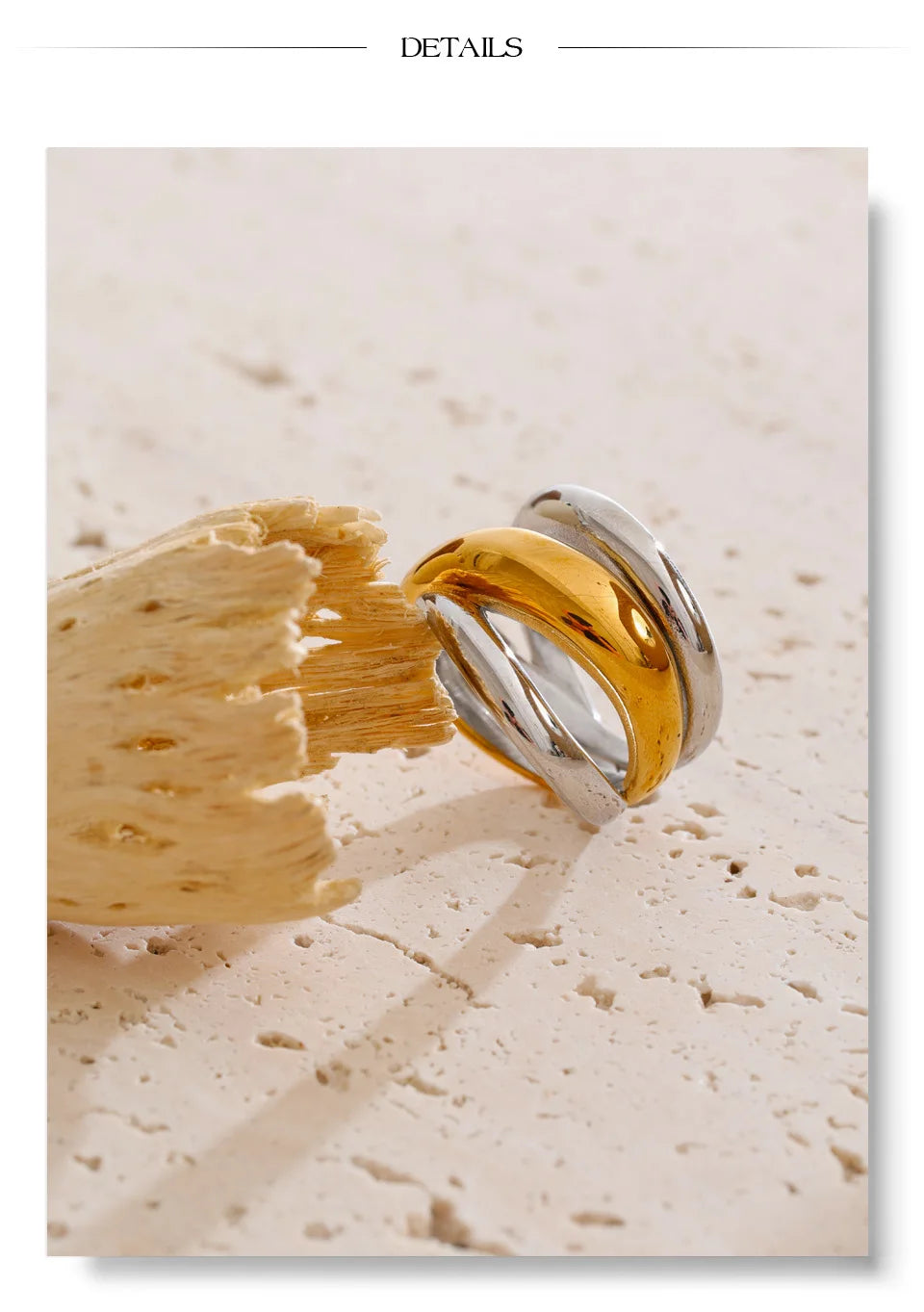 Dual-Tone Sculpt Ring