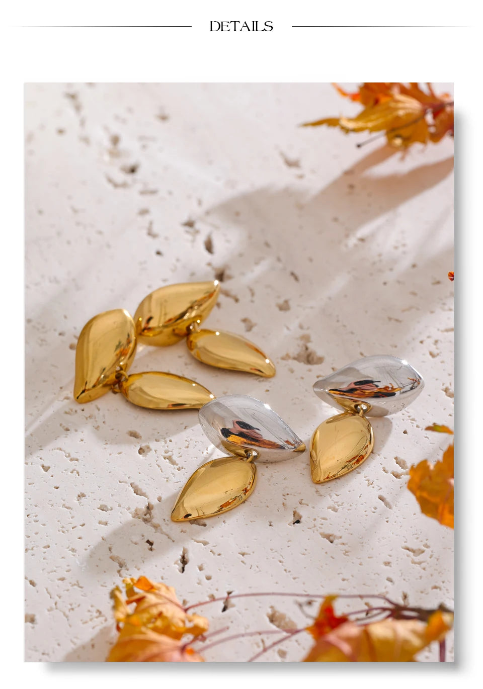 Teardrop Duo Earrings