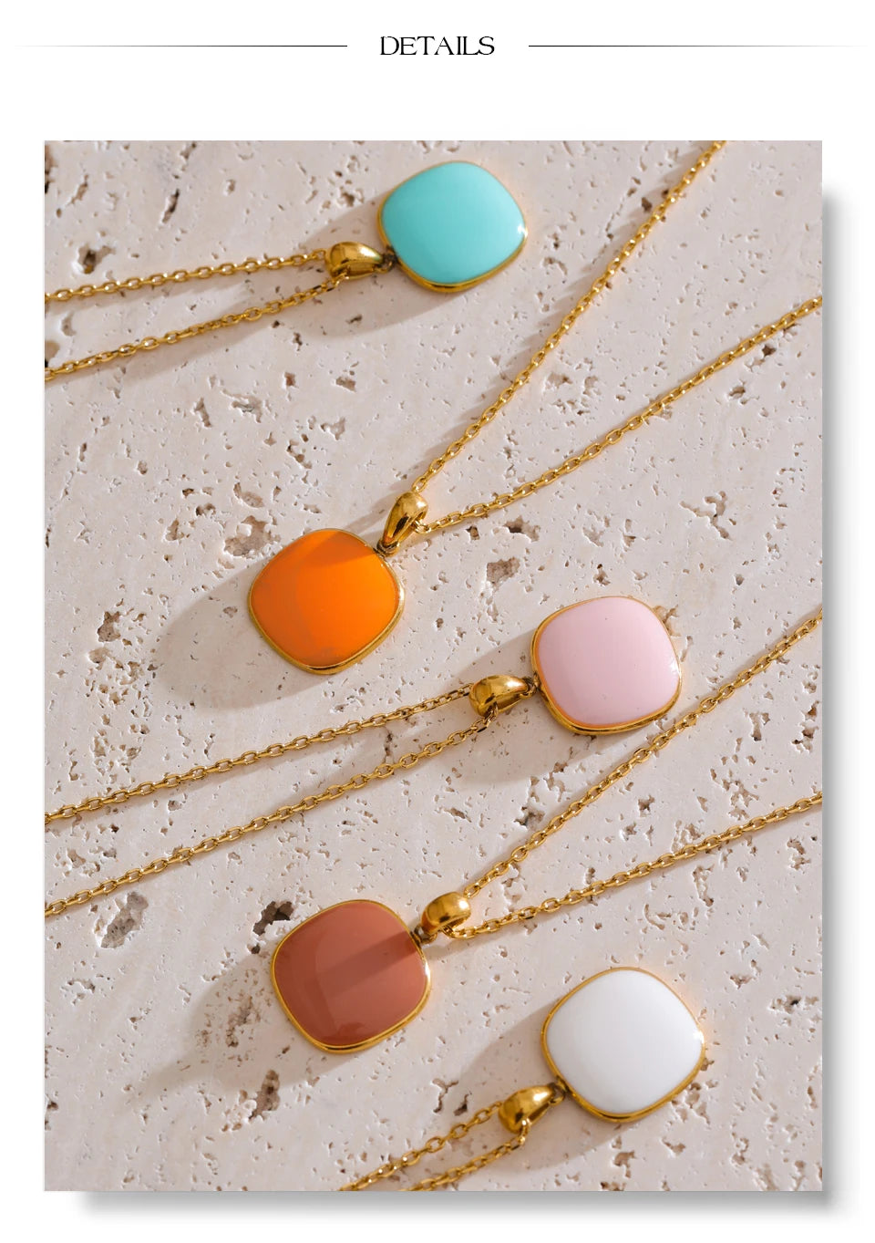 Candy Gem Pendant Necklace