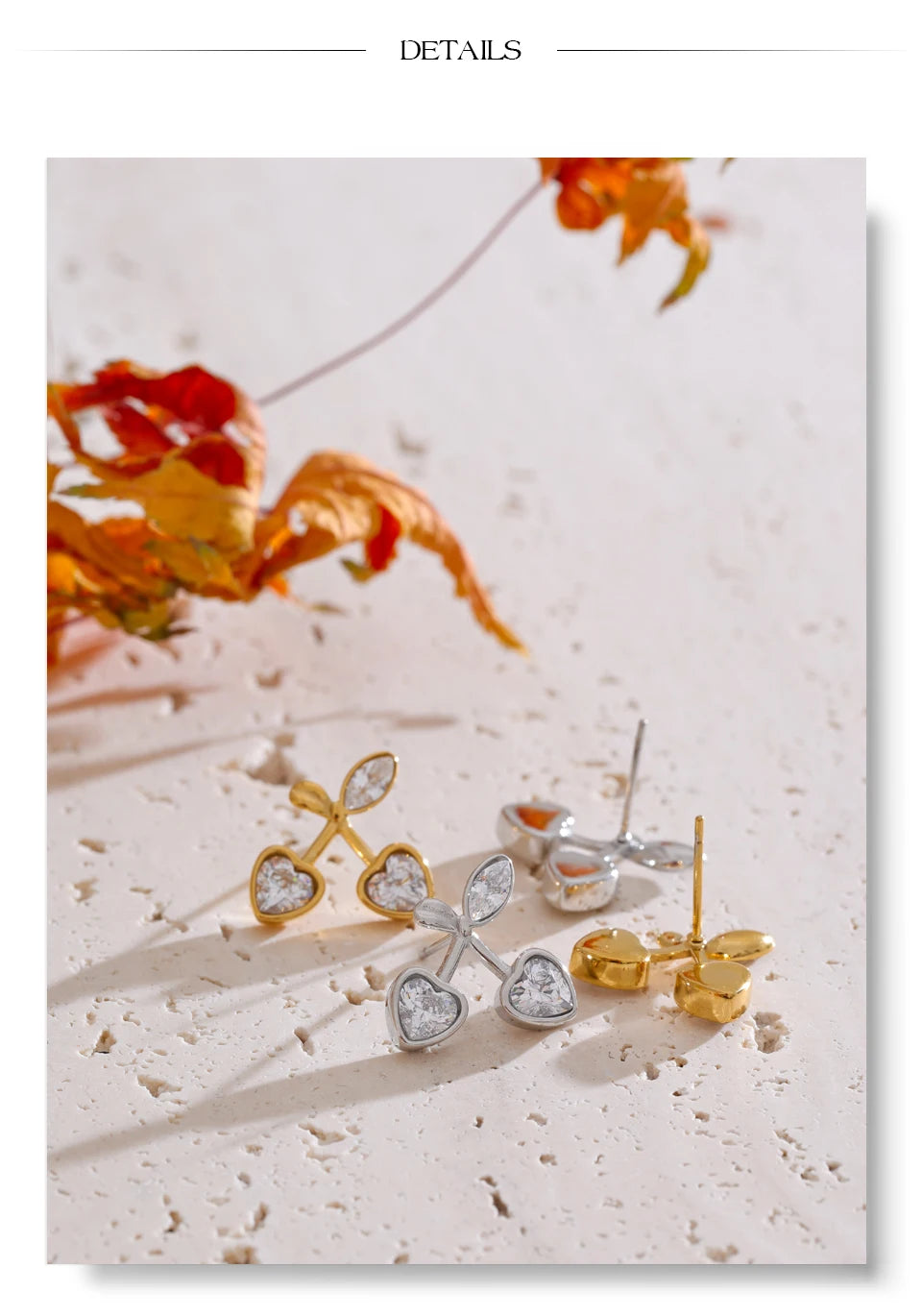 The Blooming Crystal Studs