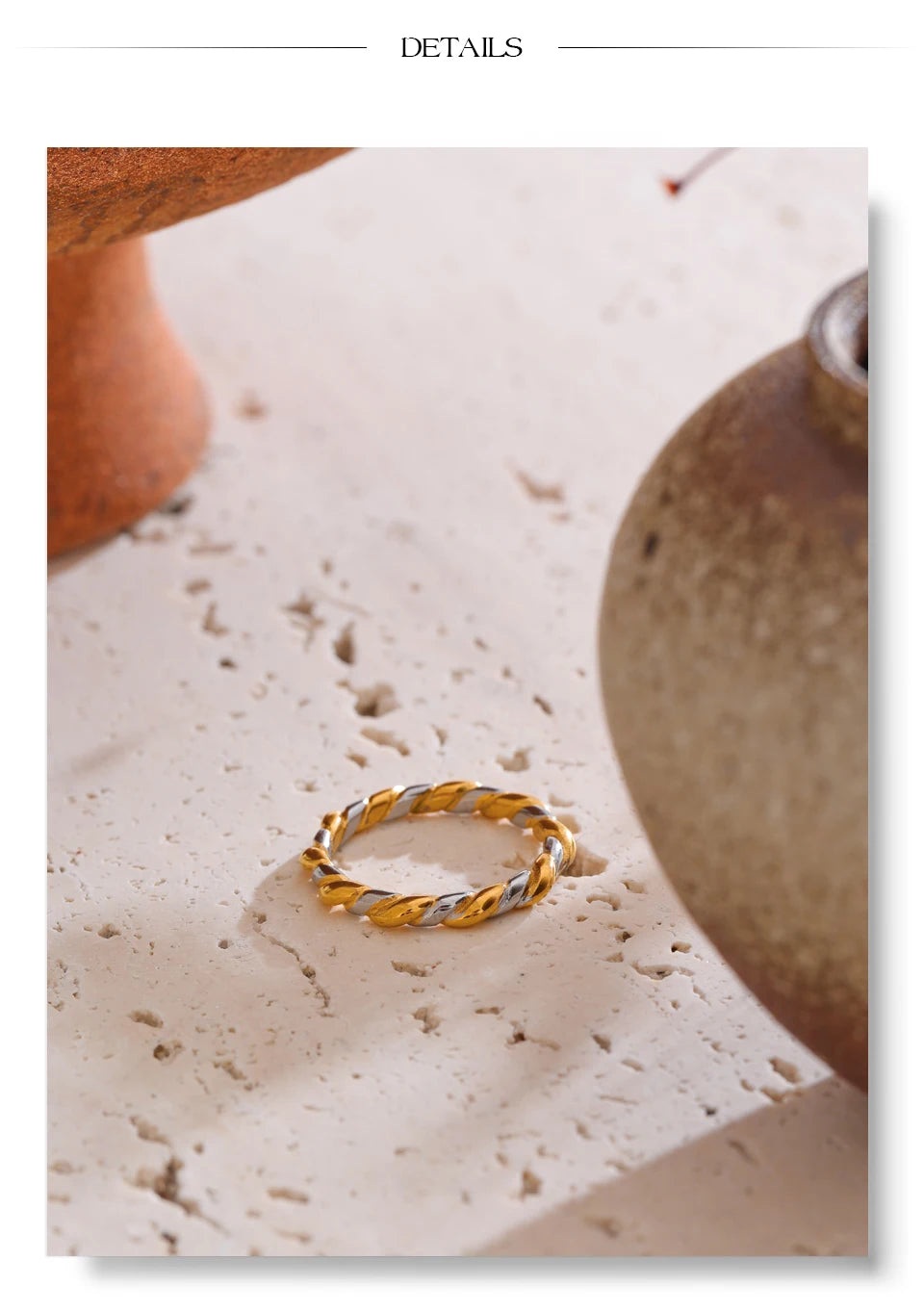 Twisted Elegance Ring